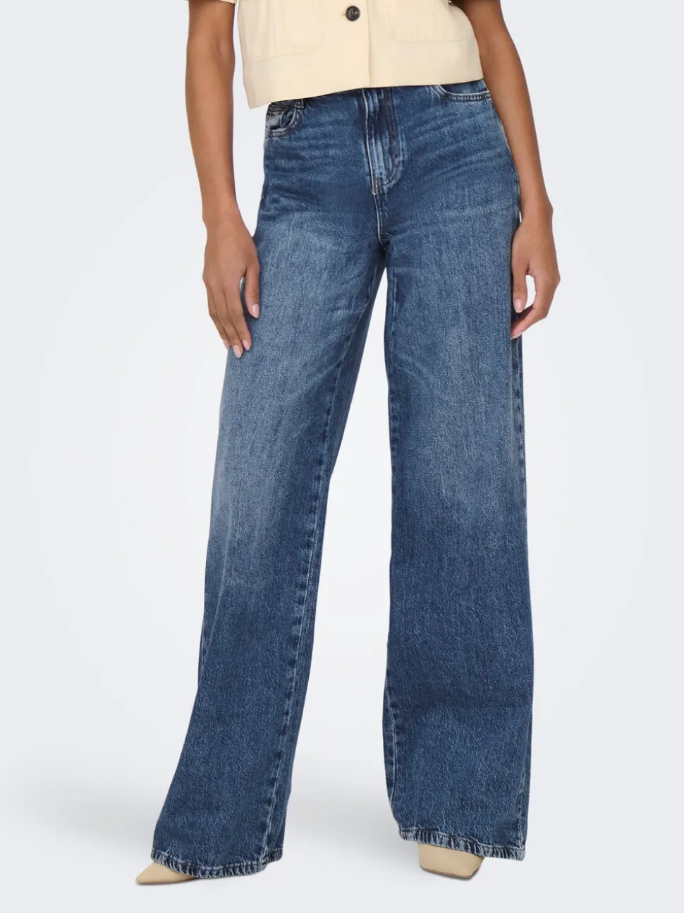 JDYCARINA Vita alta Skinny Fit Jeans