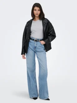 JDYCARINA Vita alta Wide Leg Fit Jeans