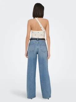 JDYCARINA Vita alta Wide Leg Fit Jeans