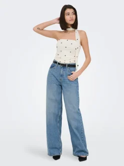 JDYCARINA Vita alta Wide Leg Fit Jeans