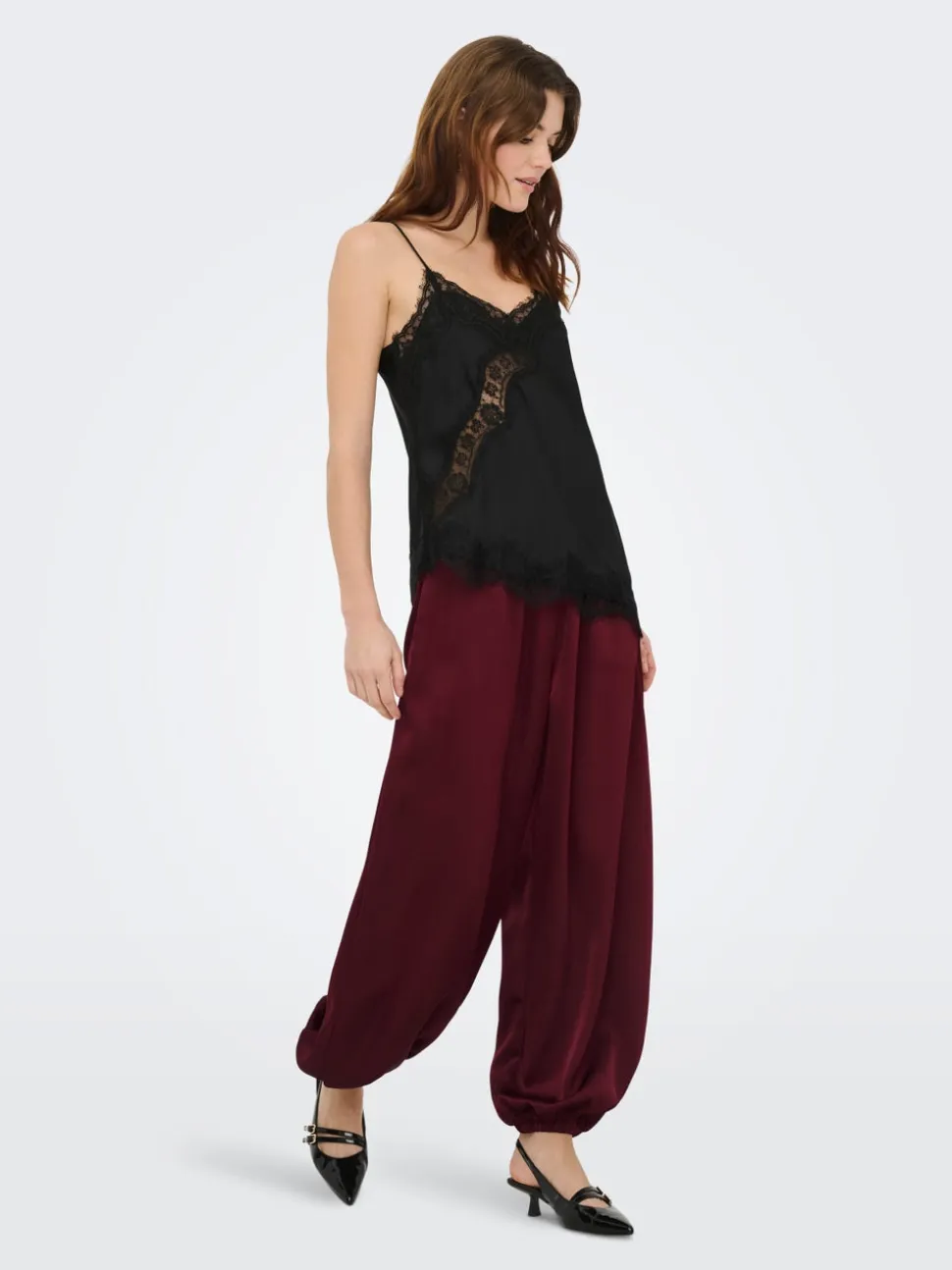 JDYCASSY Balloon Fit Pantaloni a gamba larga