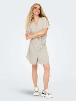 JDYCAYA Lino Vestito corto