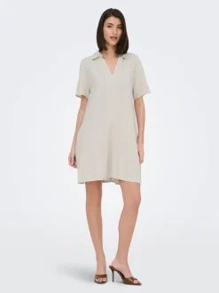 JDYCAYA Lino Vestito corto