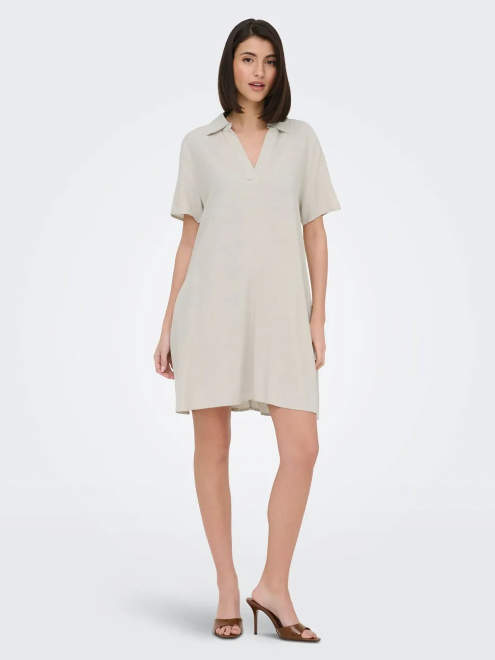 JDYCAYA Lino Vestito corto