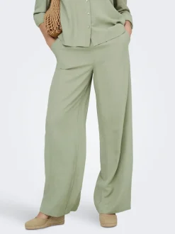 JDYCAYA Wide Leg Fit Lino Pantaloni