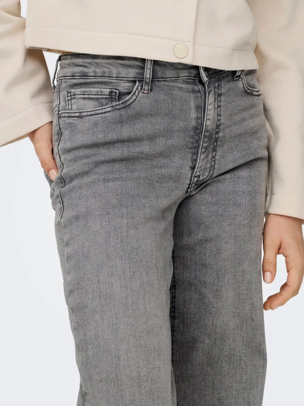 JDYFELINA-FINA Vita alta Wide Leg Fit Jeans