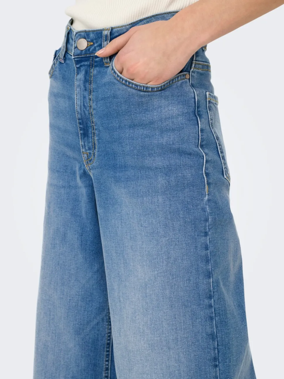 JDYFELINA-FINA Vita alta Wide Leg Fit Jeans