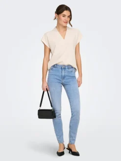 JDYFINA Vita media Skinny Fit Jeans
