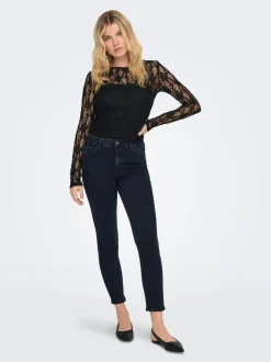 JDYFINA Vita media Skinny Fit Lunghezza alla caviglia Jeans
