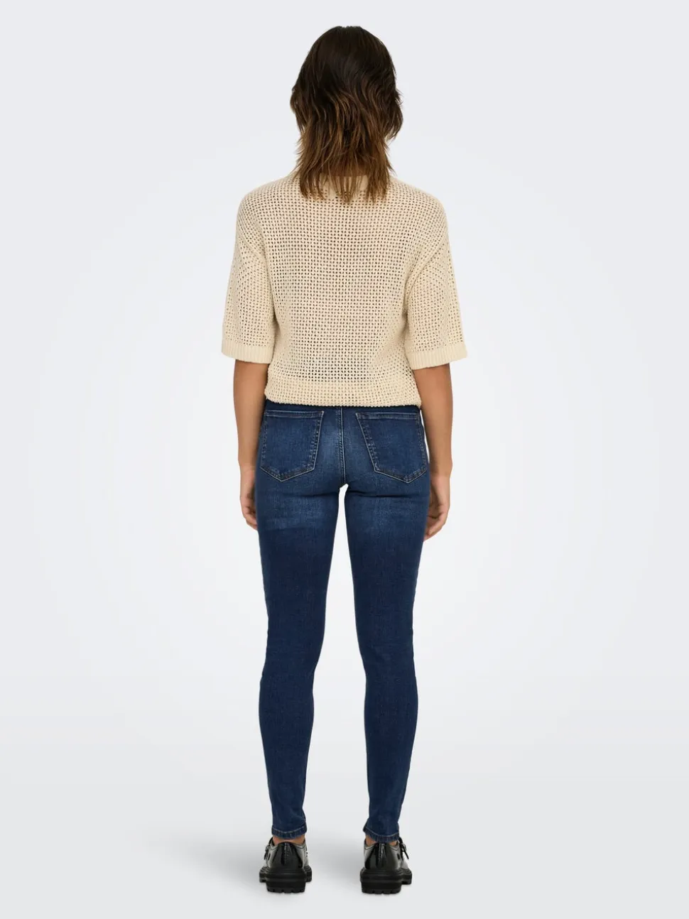 JDYFINA Vita media Skinny Fit Lunghezza alla caviglia Jeans