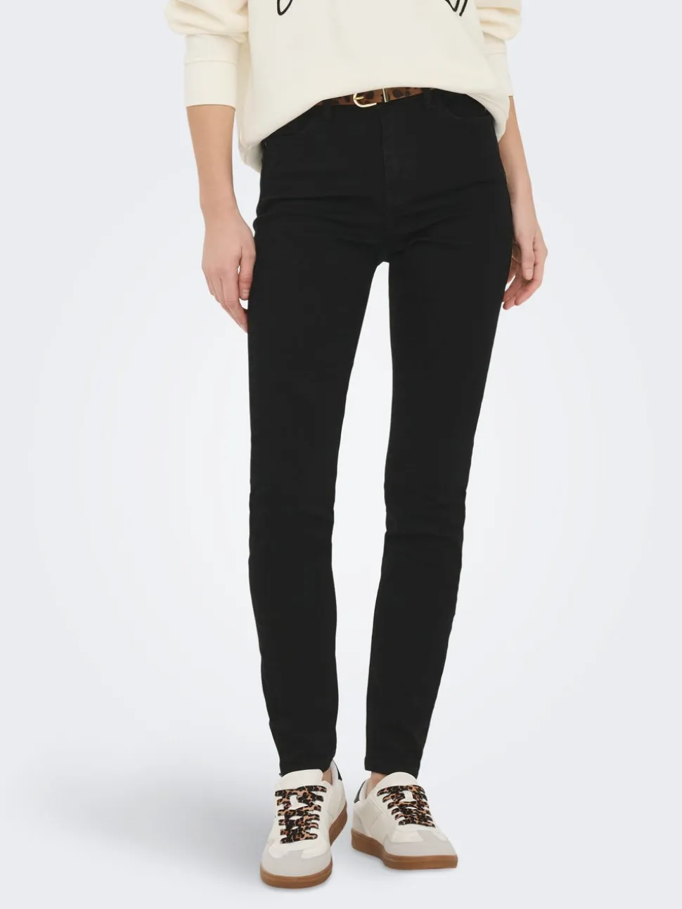 JDYFINA Vita media Skinny Fit Jeans
