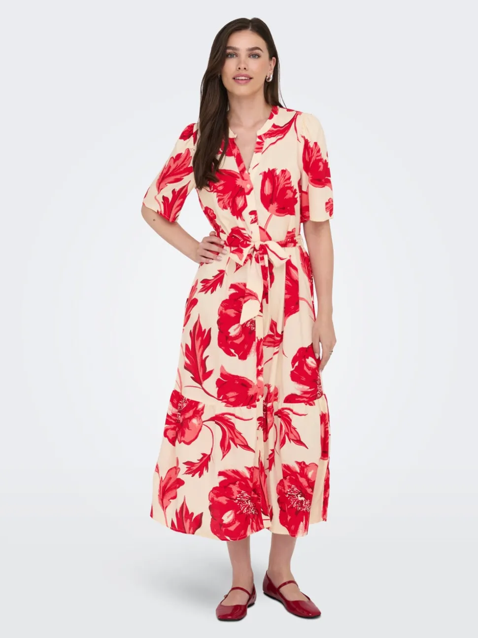 JDYFLORA Vestito midi
