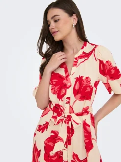 JDYFLORA Vestito midi