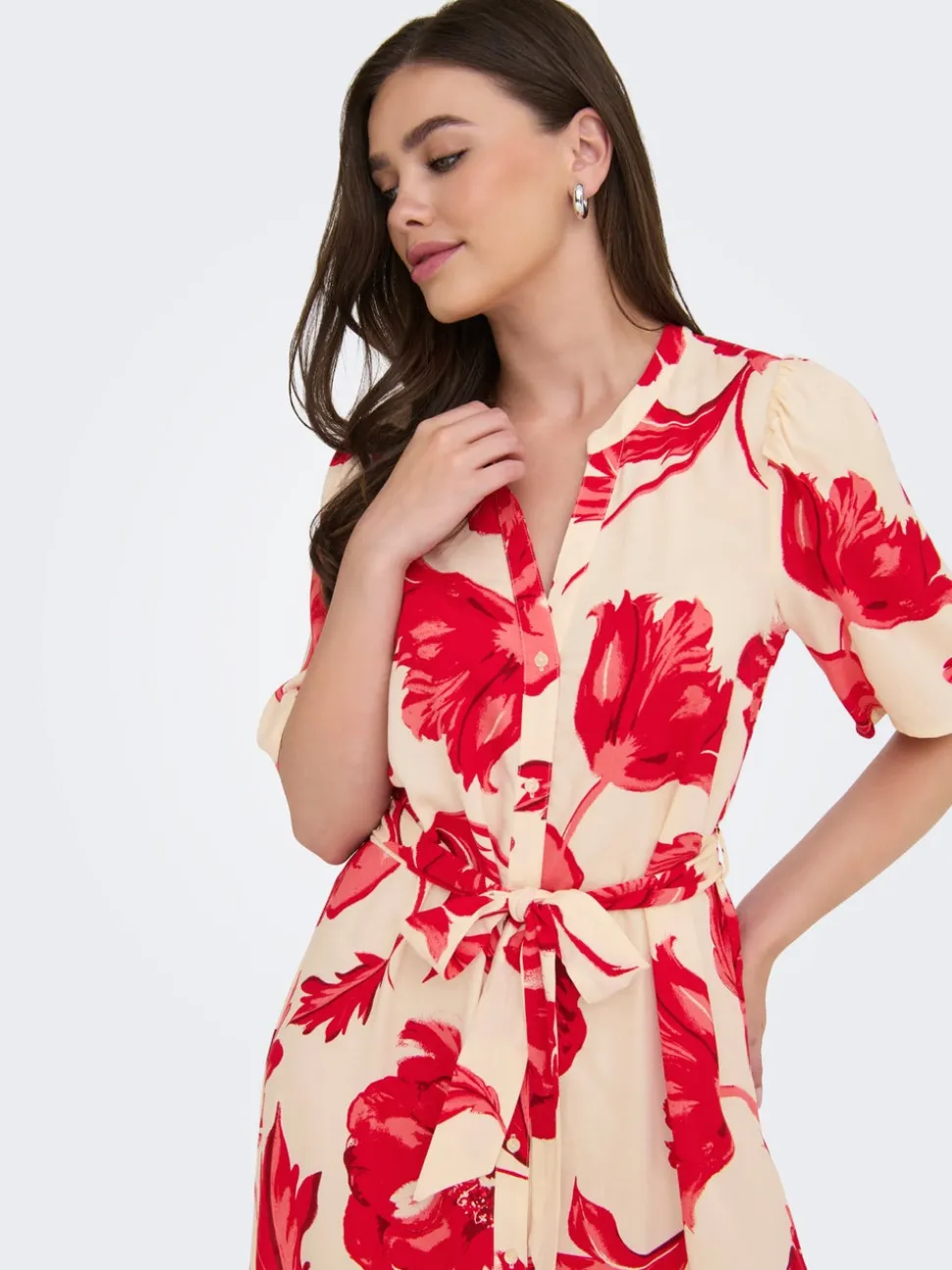 JDYFLORA Vestito midi