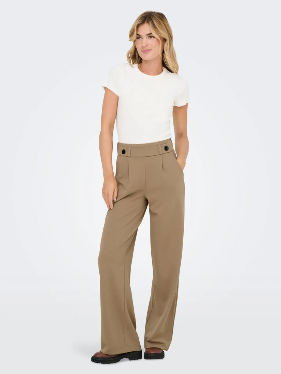 JDYGEGGO Wide Leg Fit Pantaloni a gamba larga