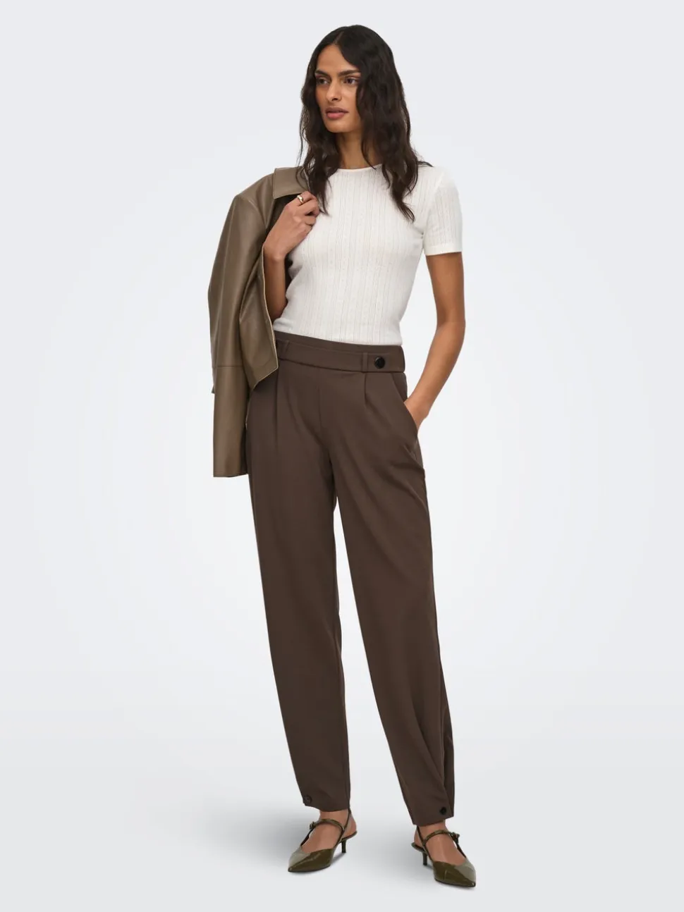 JDYGEGGO Wide Leg Fit Pantaloni