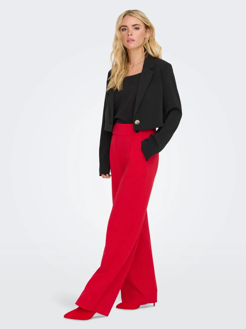 JDYGEGGO Wide Leg Fit Pantaloni a gamba larga