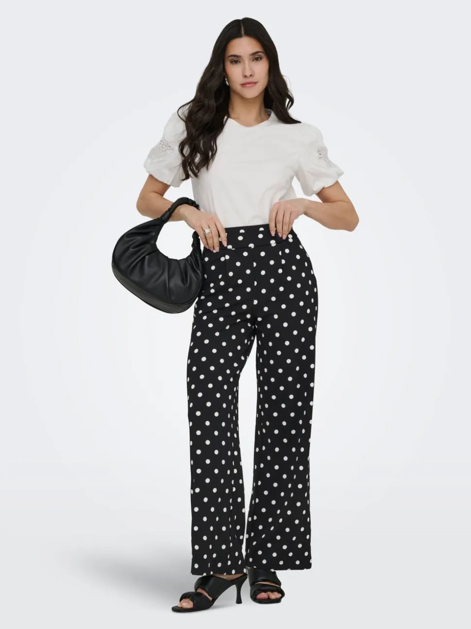 JDYGEGGO Wide Leg Fit Pantaloni a gamba larga