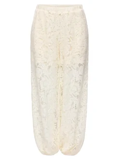 JDYJULIA Balloon Fit Pantaloni in pizzo