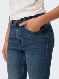 JDYKATHY Vita alta Flared Fit Jeans