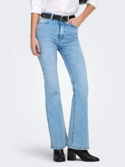 JDYKATHY Vita alta Flared Fit Jeans