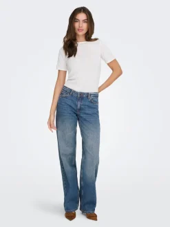 JDYKATIE Vita bassa Straight Fit Jeans