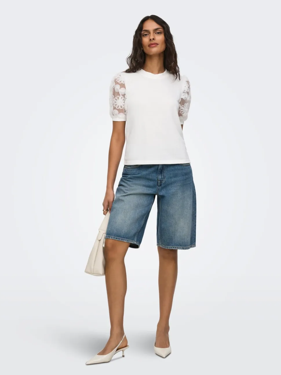 JDYLINA Vita media Loose Fit Bermuda