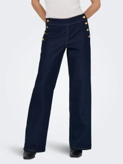 JDYLIZZIE Vita media Wide Leg Fit Jeans