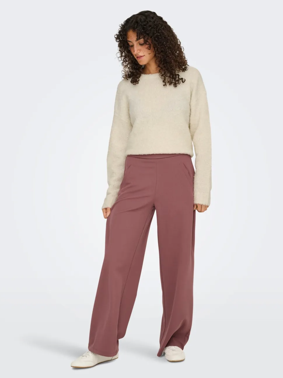 JDYLOUISVILLE Wide Leg Fit Pantaloni a gamba larga