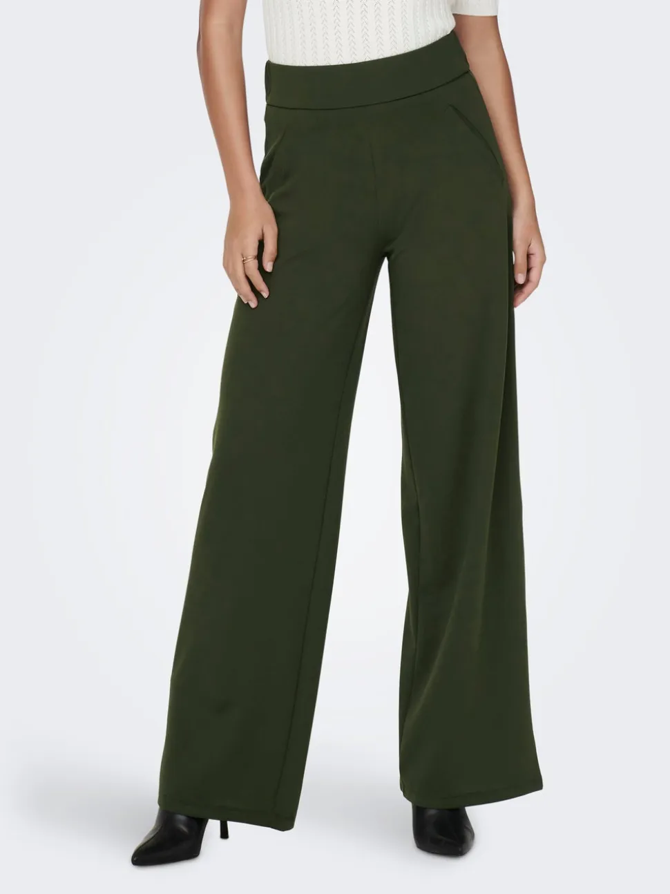 JDYLOUISVILLE Wide Leg Fit Pantaloni a gamba larga