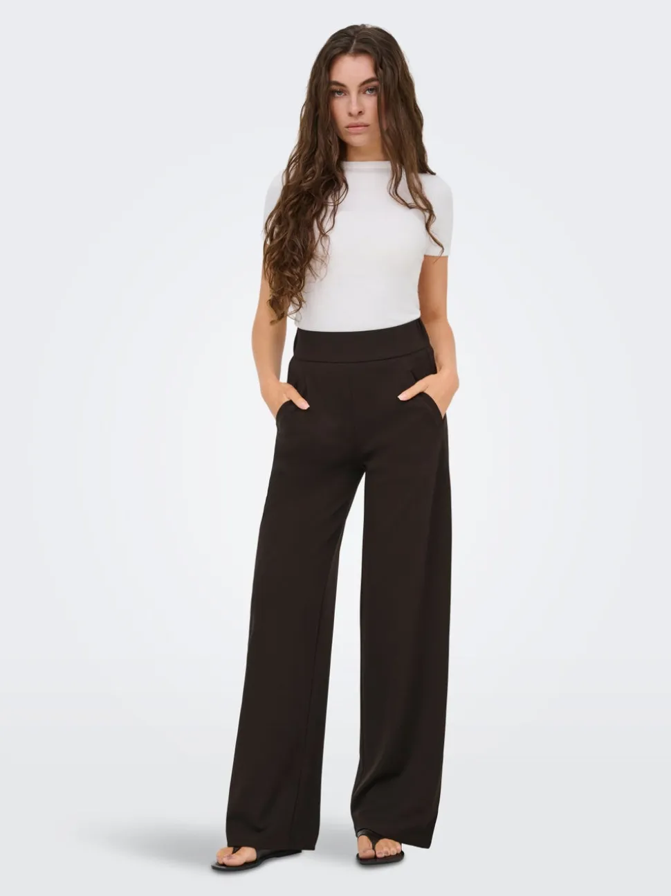 JDYLOUISVILLE Wide Leg Fit Pantaloni a gamba larga