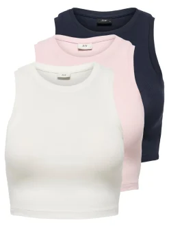 JDYLUCKY 3-pack Canottiera