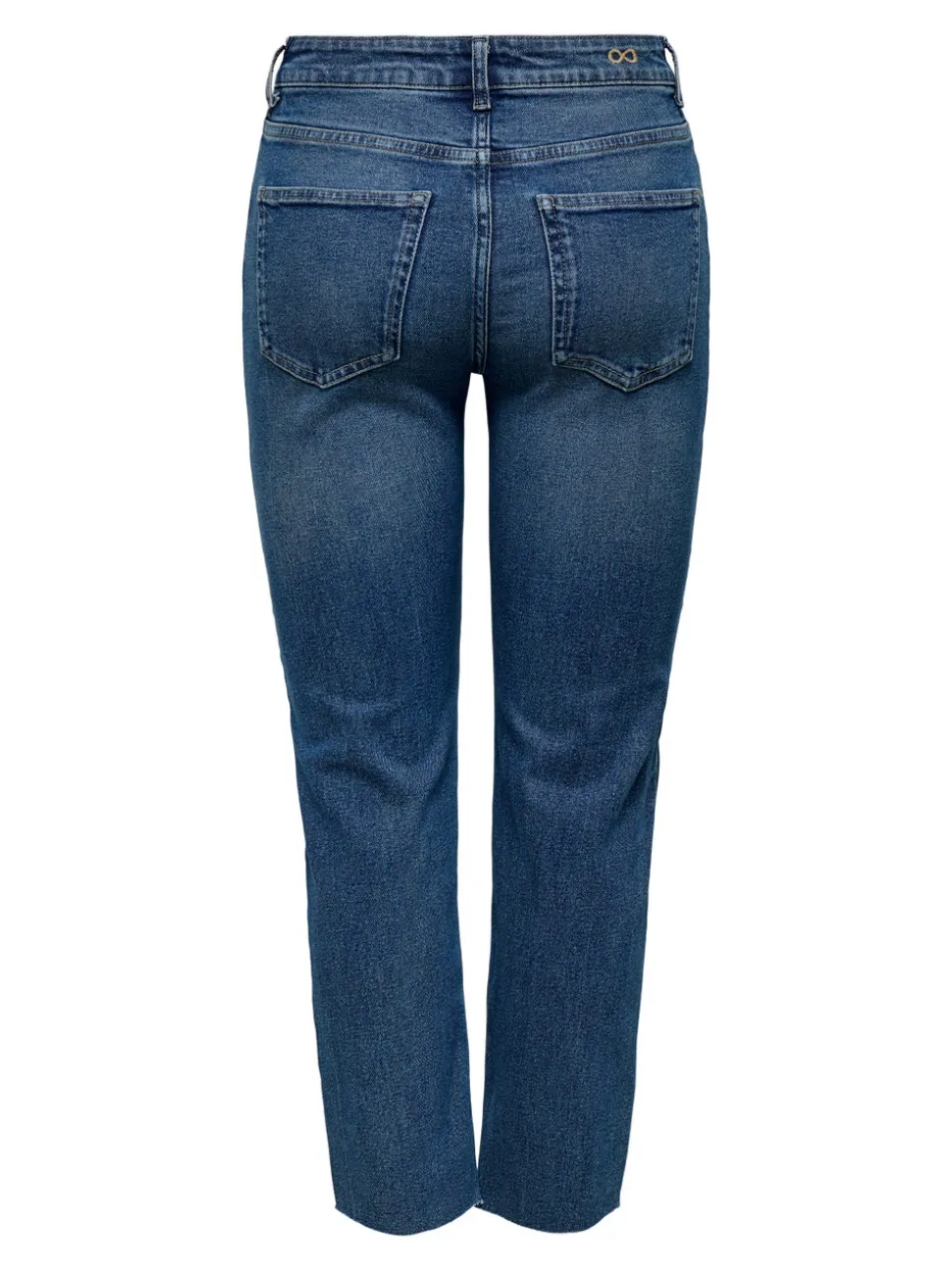 JDYLULLU Vita alta Straight Fit Lunghezza alla caviglia Jeans