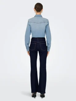 JDYMOON Vita alta Bootcut Fit Jeans