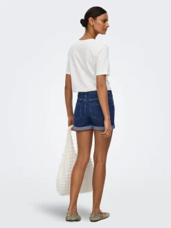 JDYMOON Vita media Regular Fit Bermuda in jeans