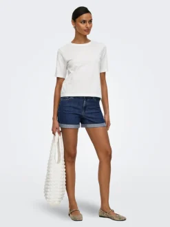 JDYMOON Vita media Regular Fit Bermuda in jeans