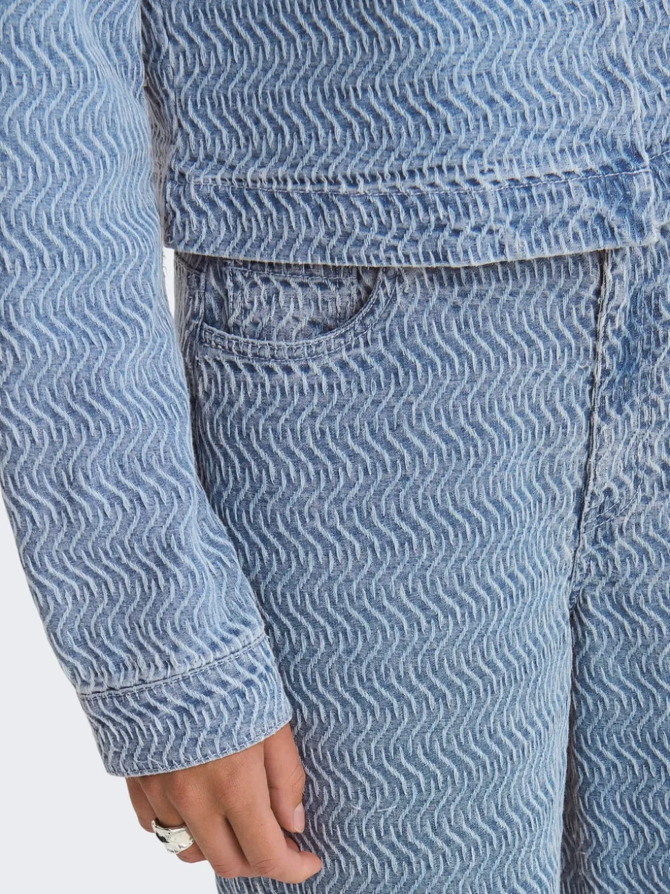 JDYNICO Vita alta Wide Leg Fit Jeans