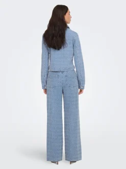 JDYNICO Vita alta Wide Leg Fit Jeans