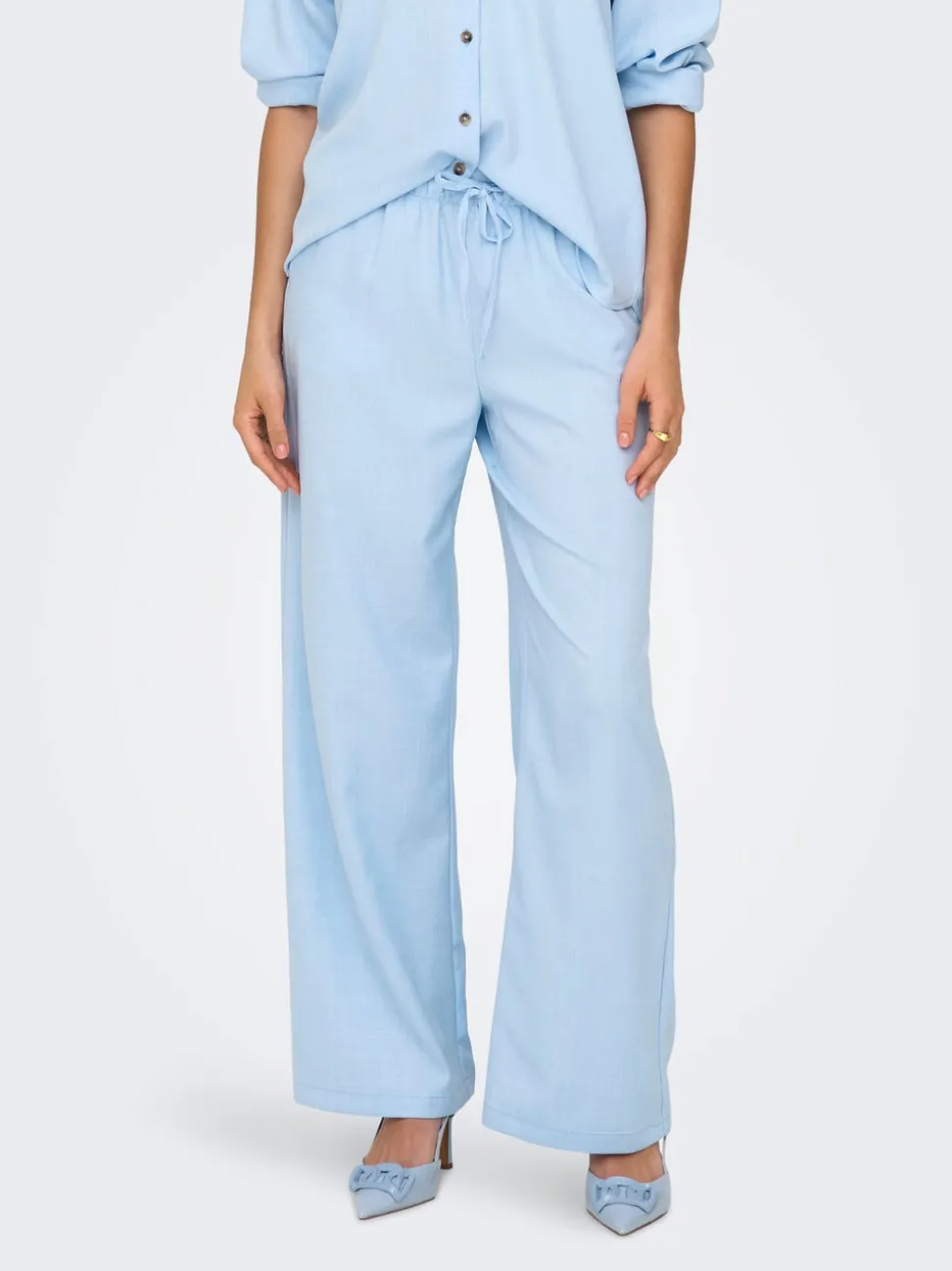 JDYNINA Wide Leg Fit Pantaloni a gamba larga