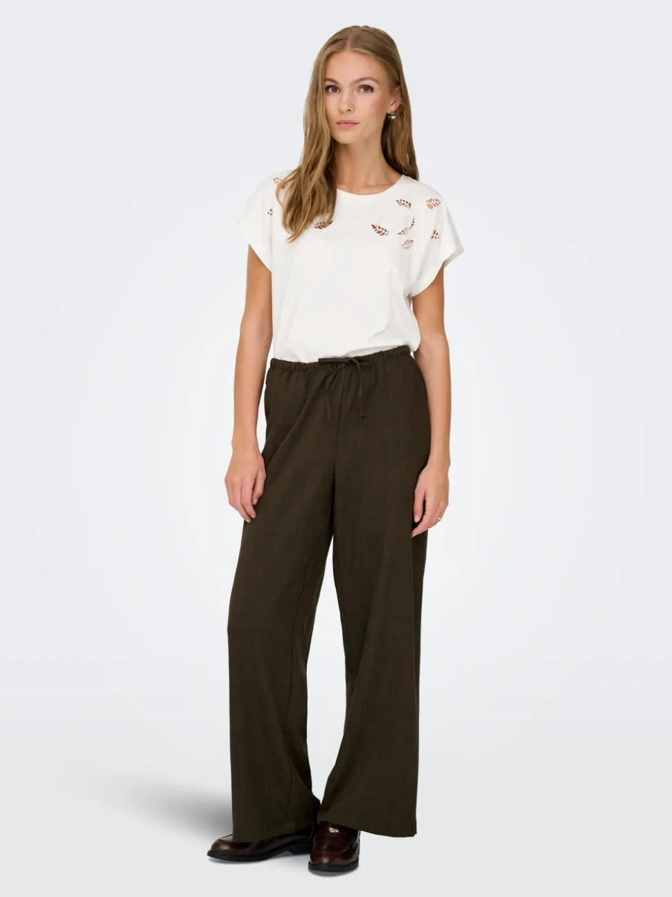 JDYNINA Wide Leg Fit Pantaloni a gamba larga