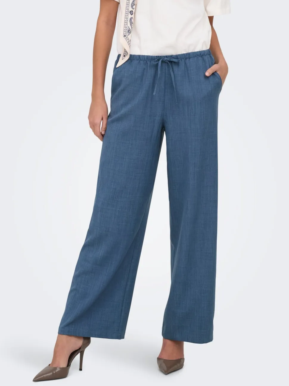 JDYNINA Wide Leg Fit Pantaloni a gamba larga