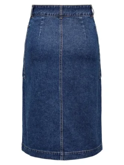 JDYOLIVIA Denim Gonna in jeans Gonna lunga