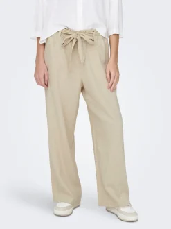 JDYSAY Loose Fit Lino Pantaloni