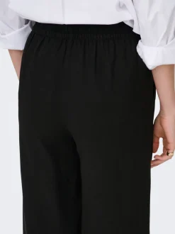 JDYSAY Loose Fit Lino Pantaloni a gamba larga