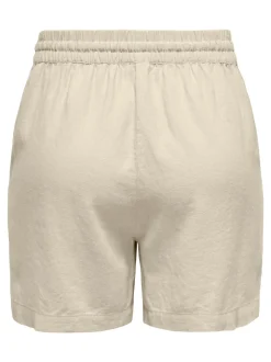 JDYSAY Vita alta Regular Fit Lino Bermuda