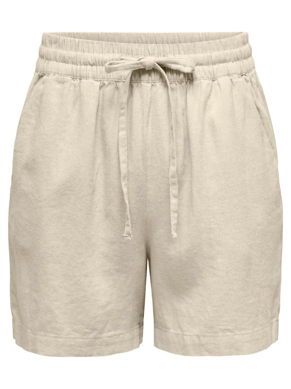 JDYSAY Vita alta Regular Fit Lino Bermuda