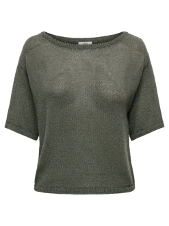 JDYSHINE T-shirt in maglia