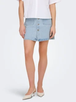 JDYSHIRAZ Gonna in jeans Minigonna
