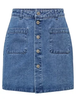 JDYSHIRAZ Gonna in jeans Minigonna