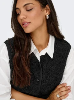 JDYSIMINA Gilet teddy